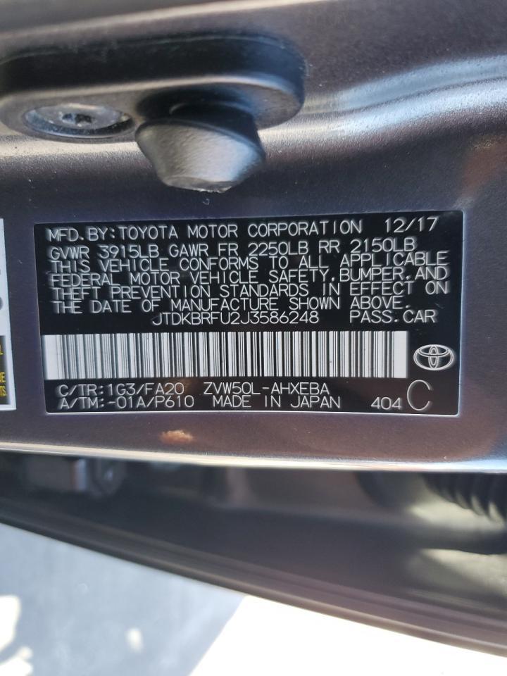 2018 TOYOTA PRIUS