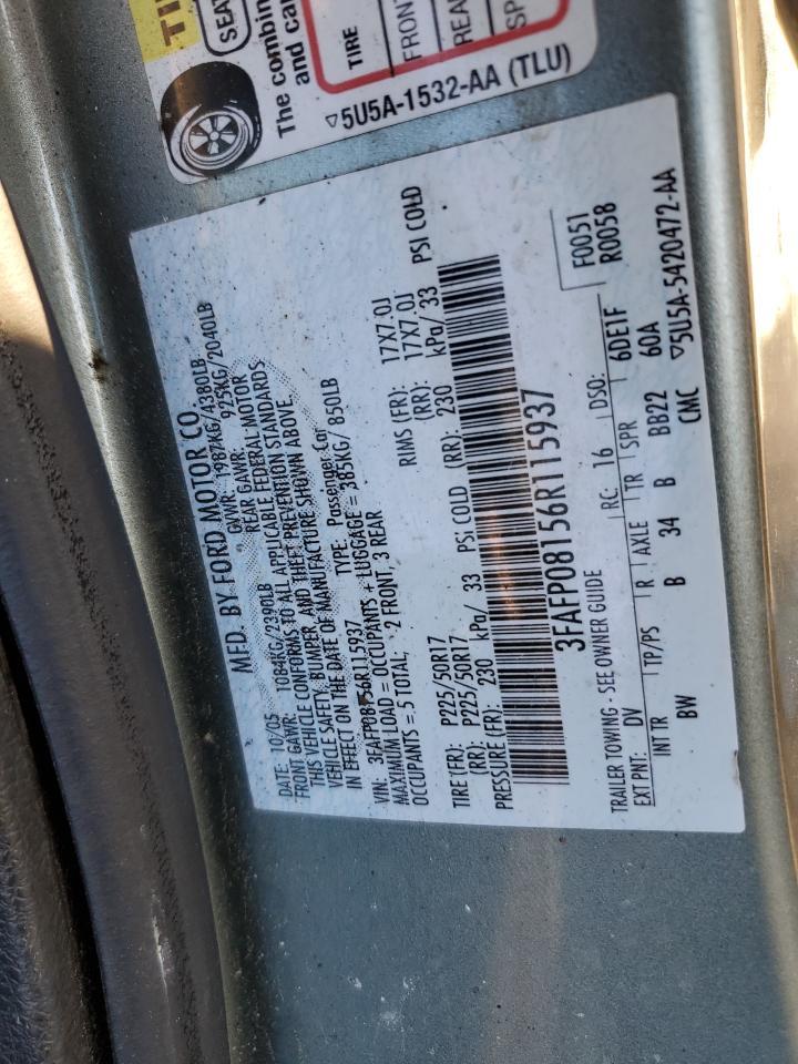 2006 FORD FUSION