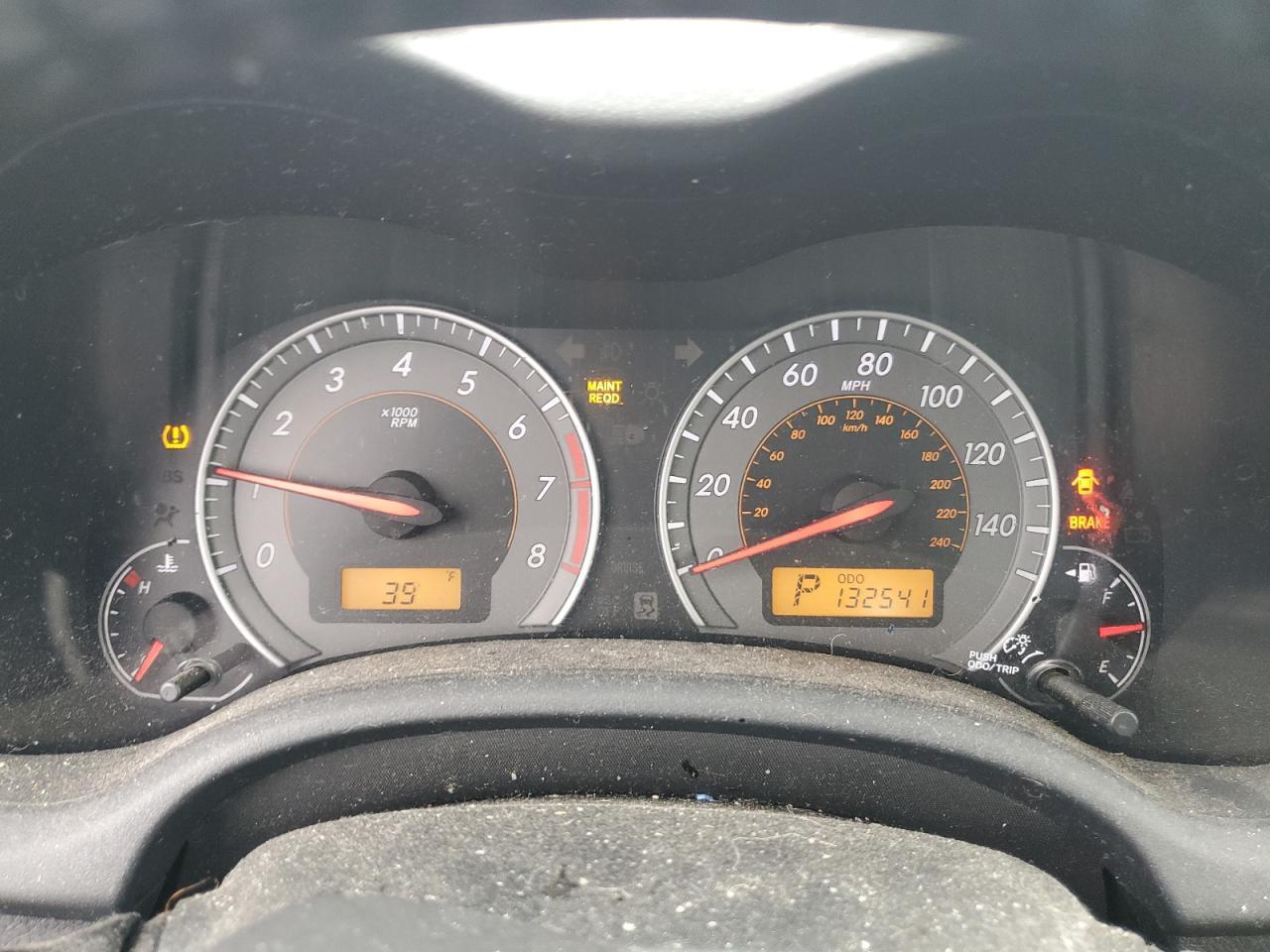 2010 TOYOTA COROLLA