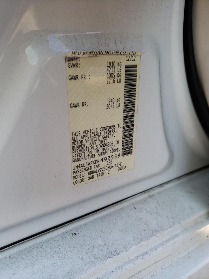 2013 NISSAN ALTIMA