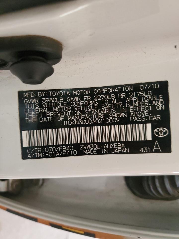 2010 TOYOTA PRIUS