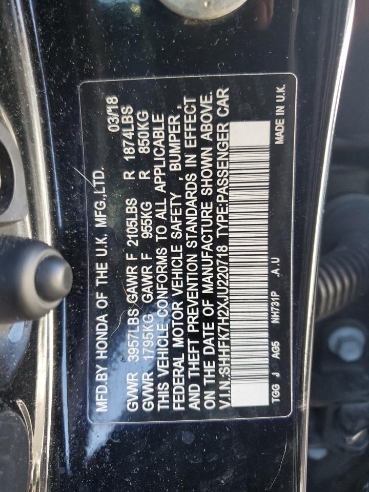 2018 HONDA CIVIC