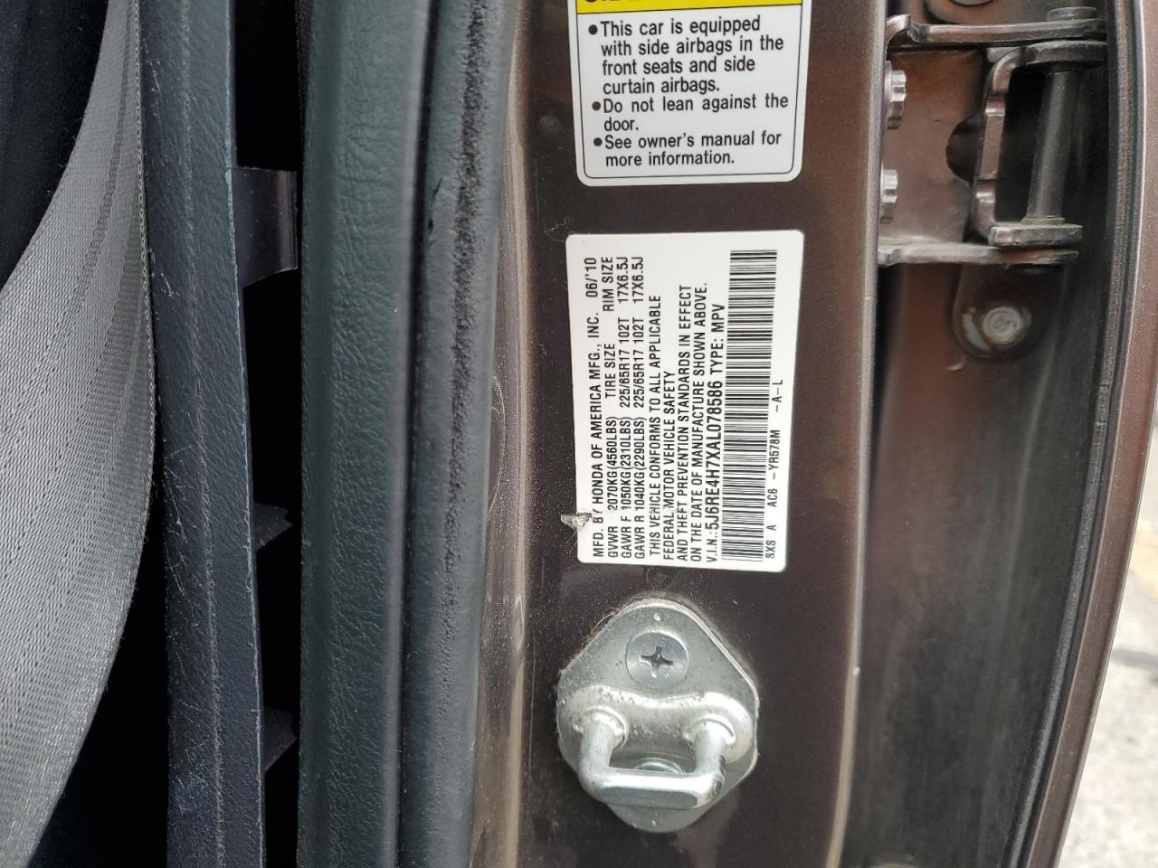 2010 HONDA CR-V