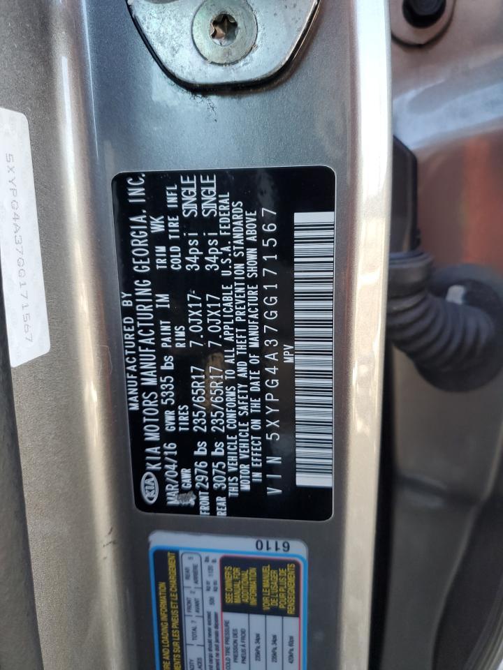 2016 KIA SORENTO