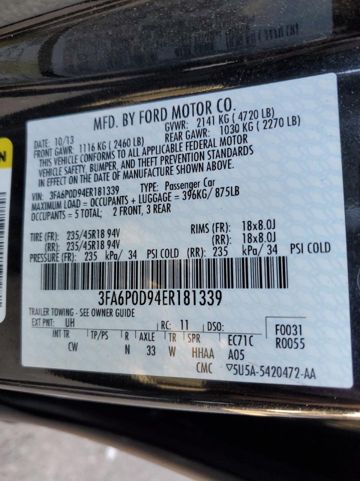 2014 FORD FUSION