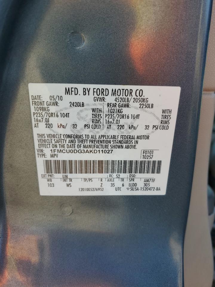 2010 FORD ESCAPE