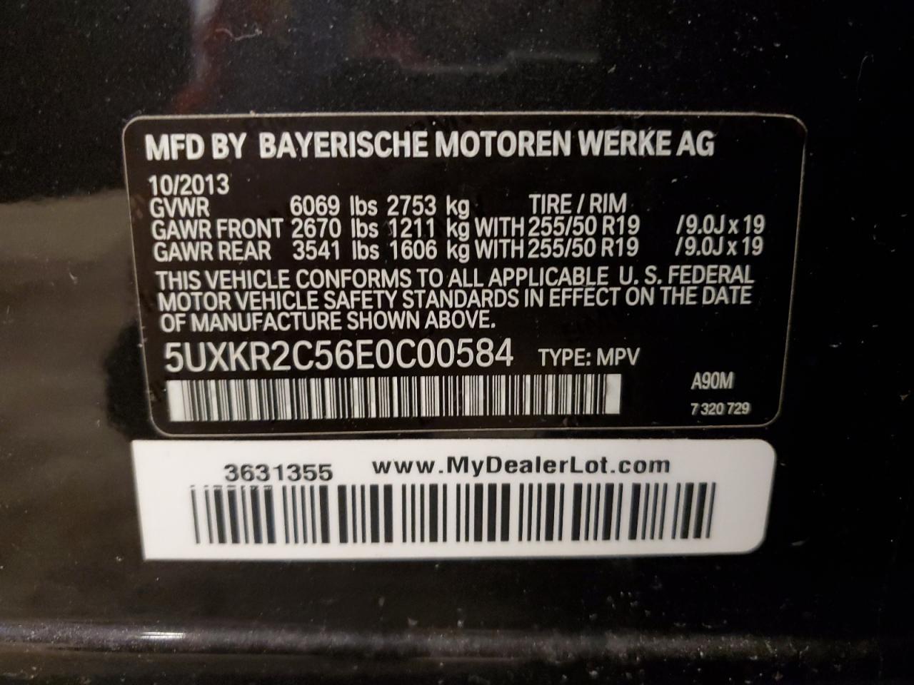 2014 BMW X5