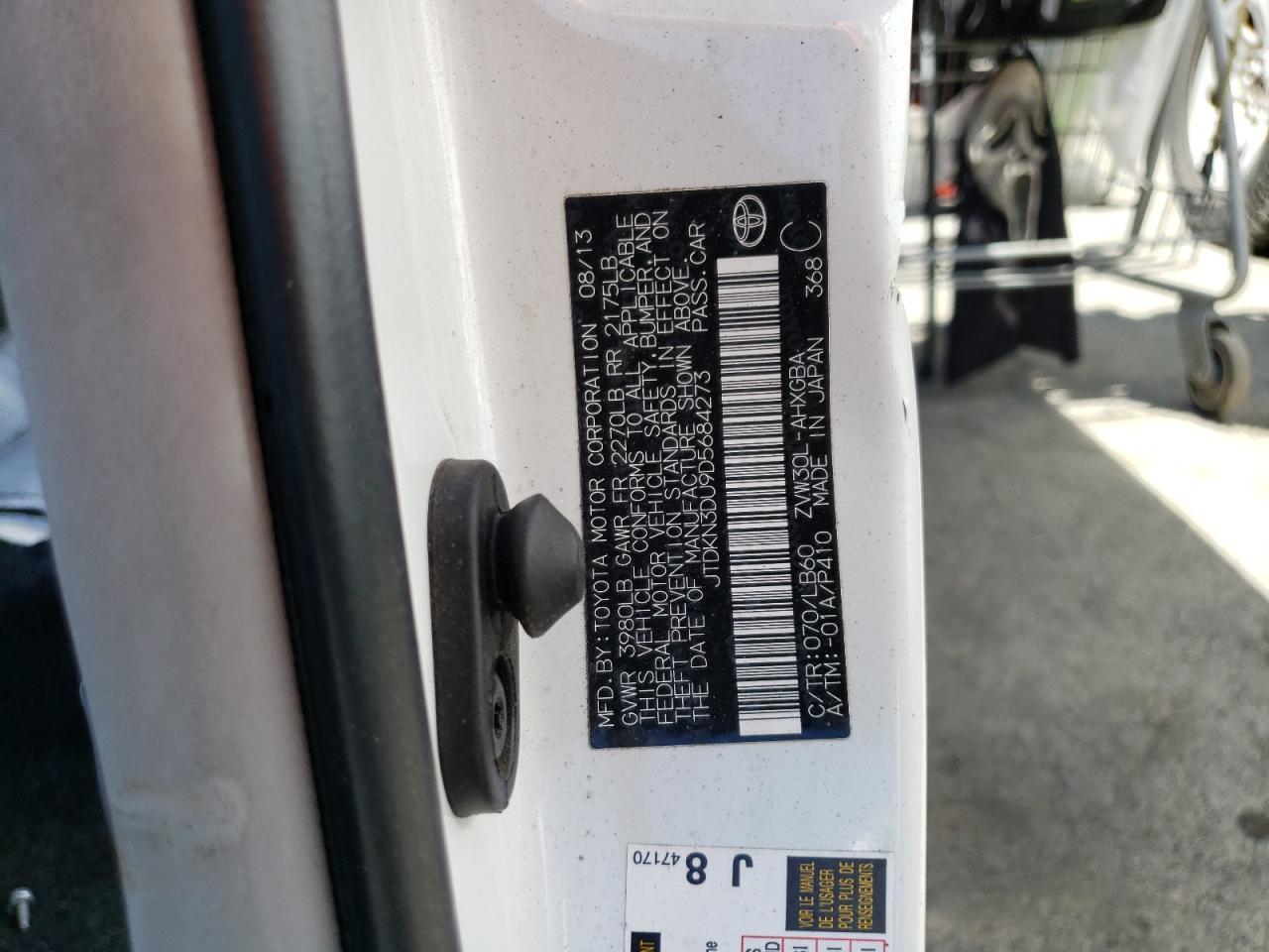 2013 TOYOTA PRIUS