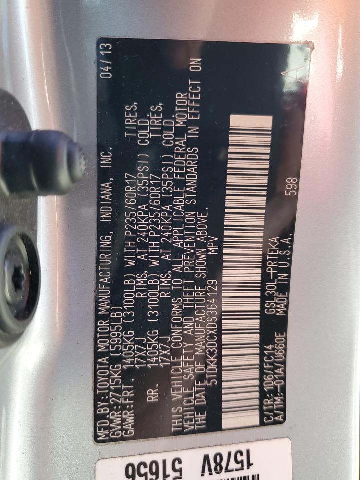 2013 TOYOTA SIENNA