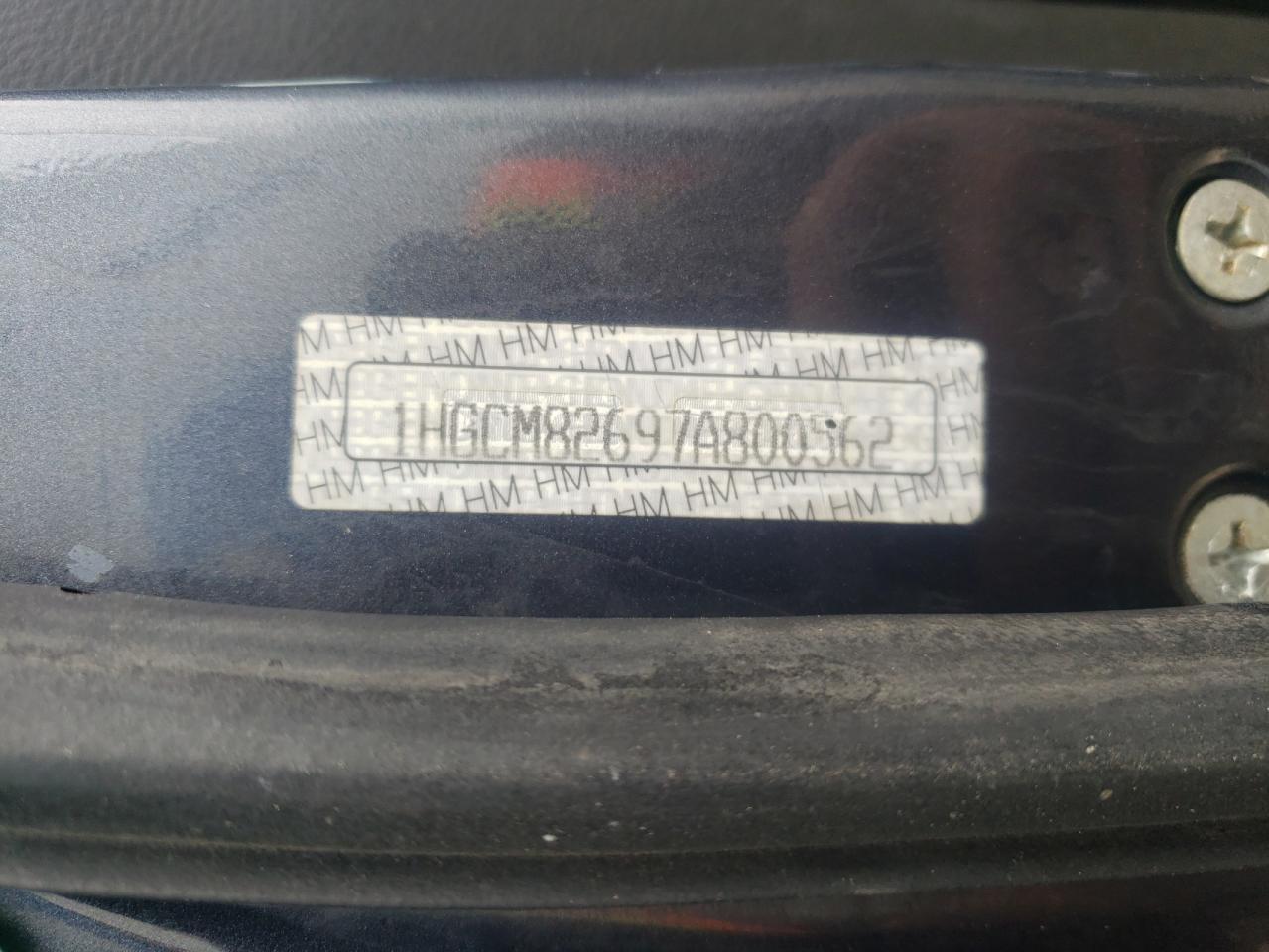 2007 HONDA ACCORD