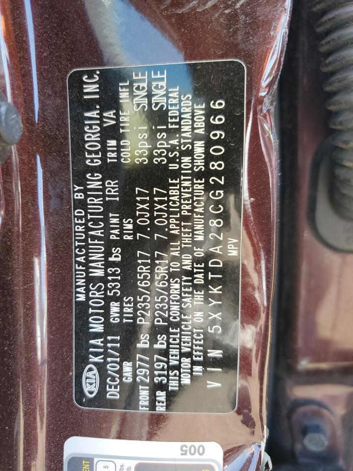 2012 KIA SORENTO
