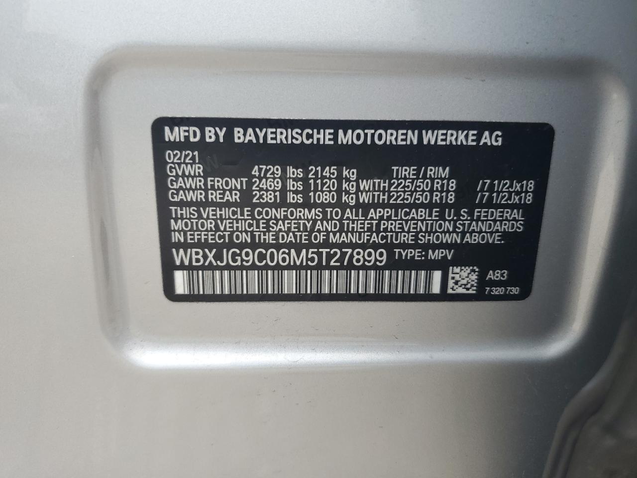 2021 BMW X1