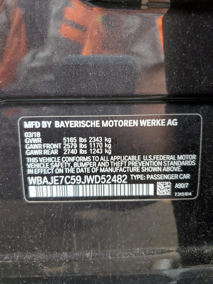 2018 BMW 5 series