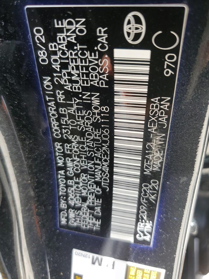 2021 TOYOTA COROLLA