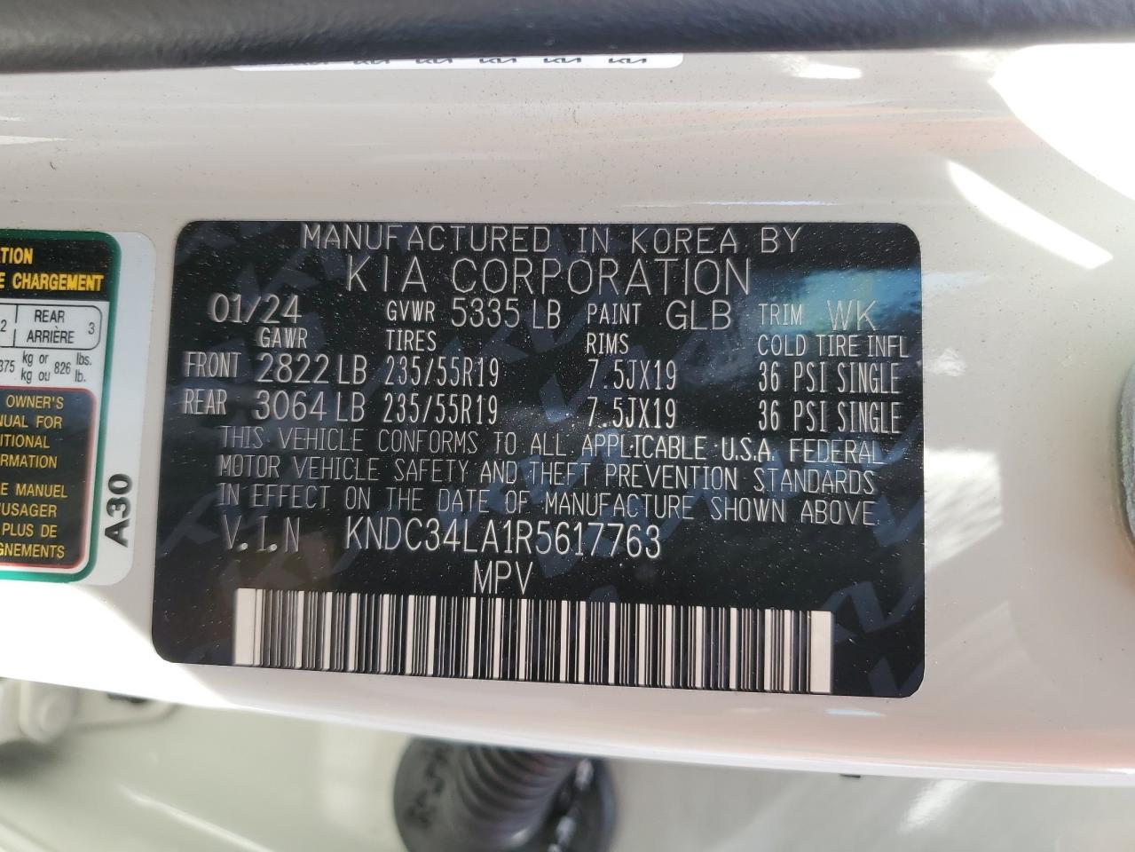 2024 KIA EV6