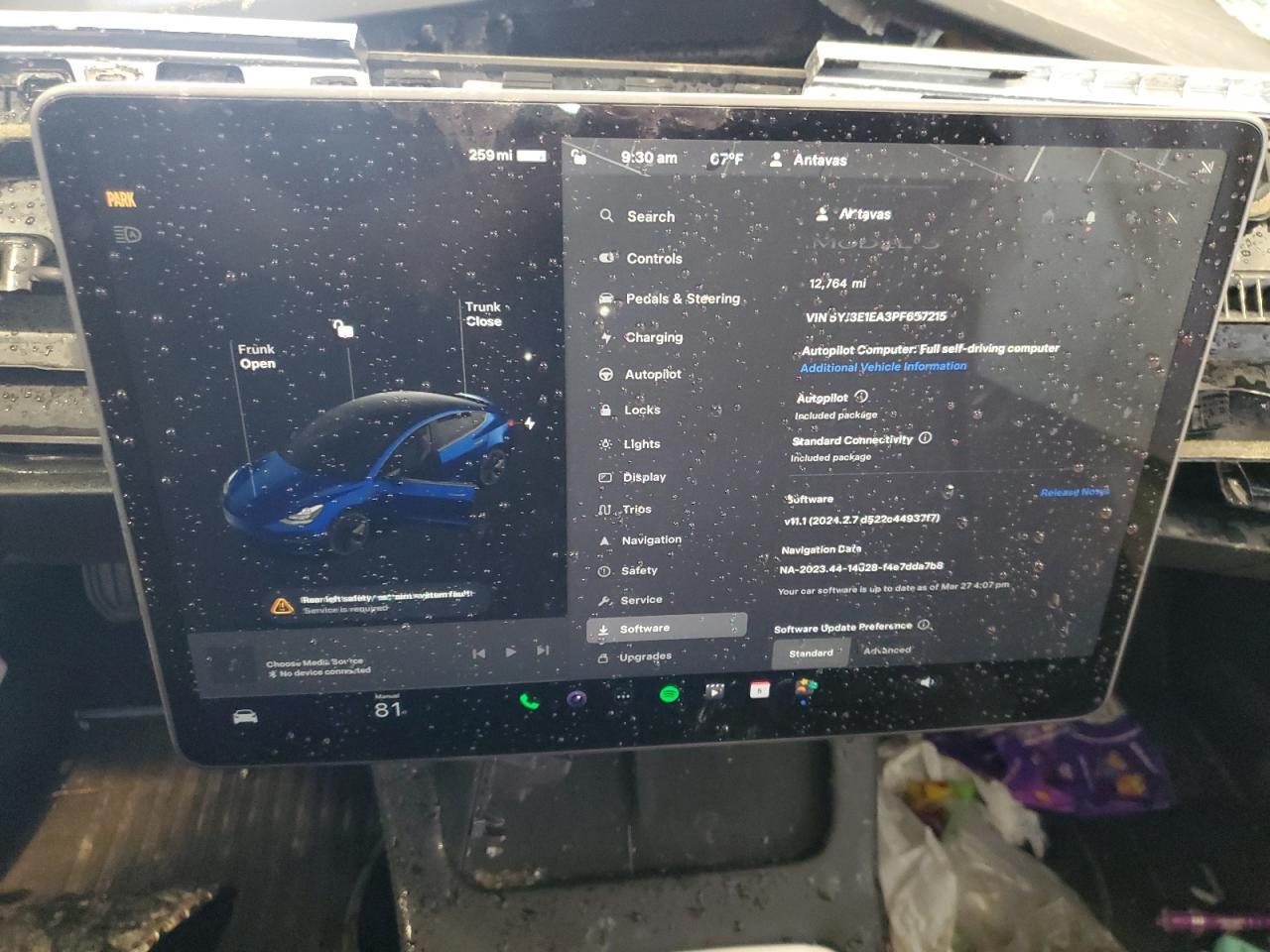 2023 TESLA MODEL 3