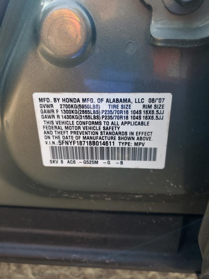 2008 HONDA PILOT