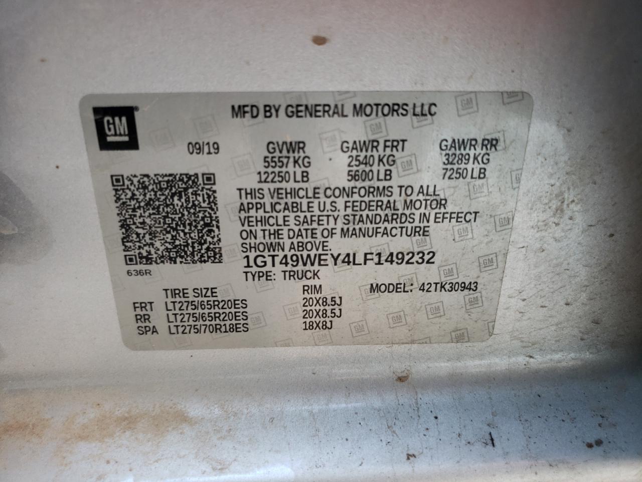 2020 GMC Sierra