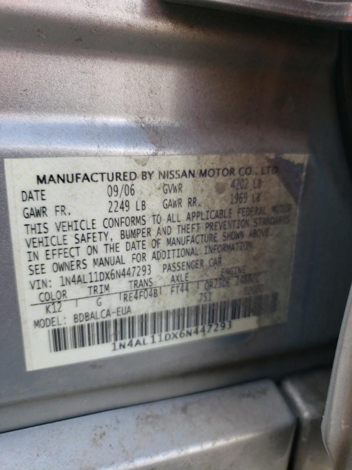 2006 NISSAN ALTIMA