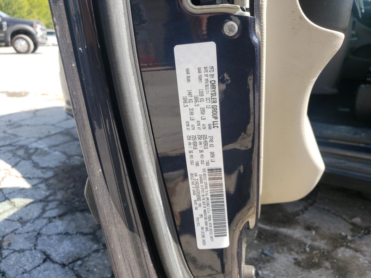 2013 DODGE GRAND CARAVAN