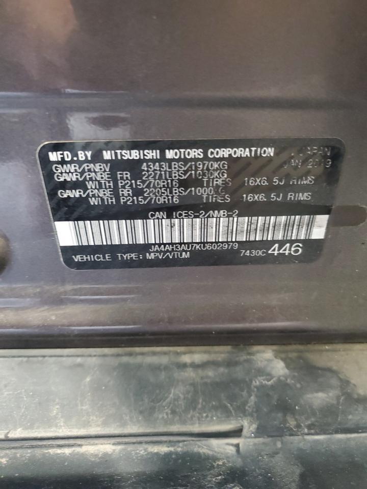 2019 MITSUBISHI outlander