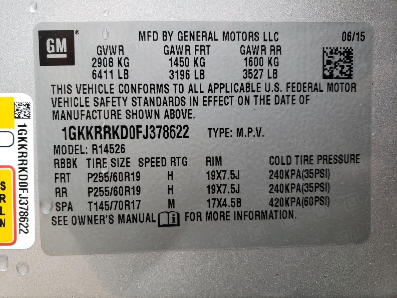 2015 GMC ACADIA