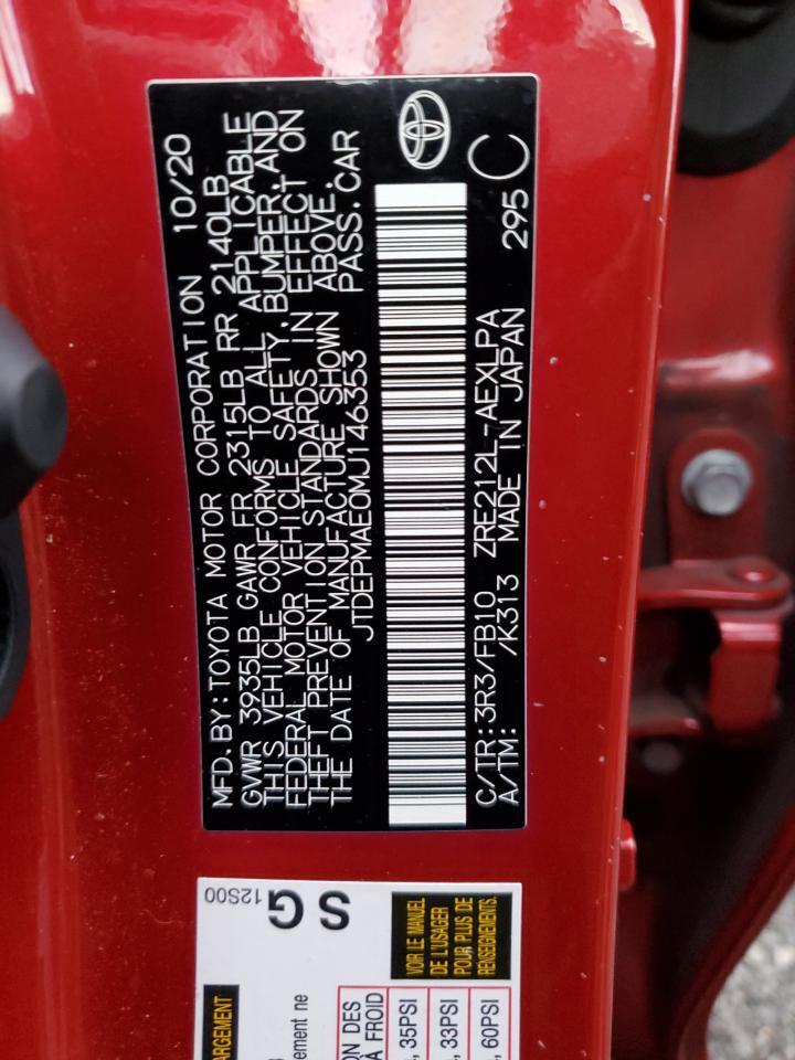 2021 TOYOTA COROLLA