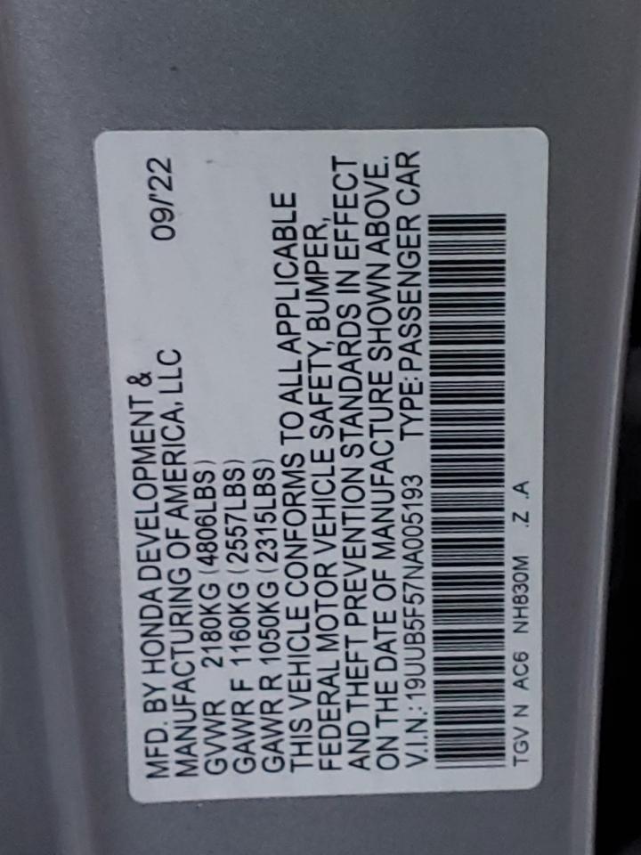 2022 ACURA TLX