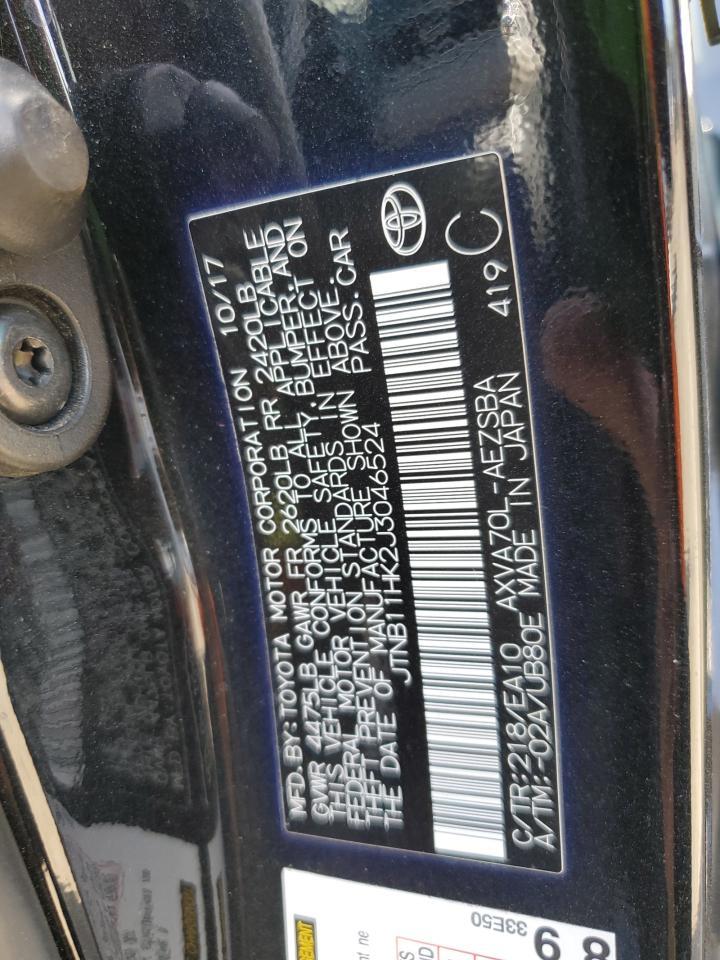 2018 TOYOTA CAMRY