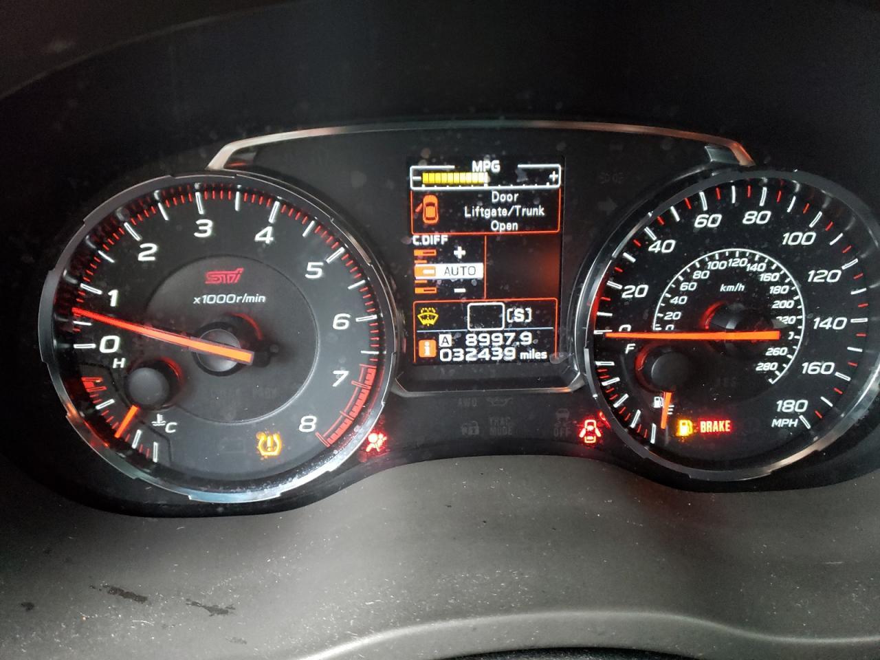 2020 SUBARU WRX
