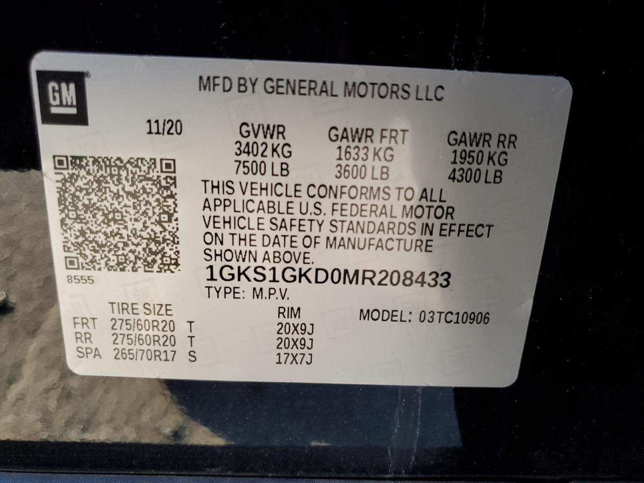 2021 GMC Yukon