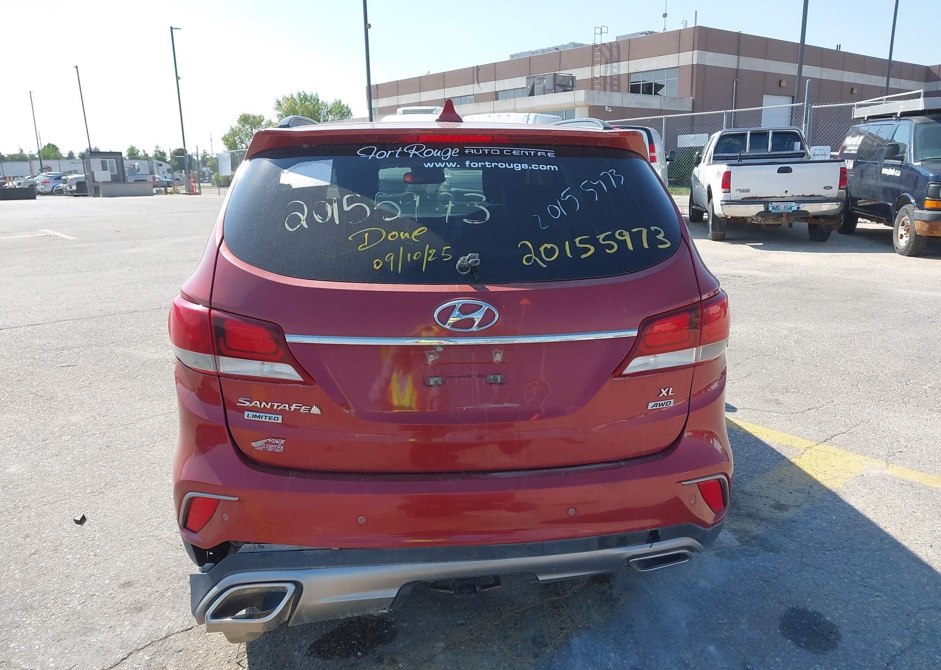 2017 HYUNDAI SANTA FE XL