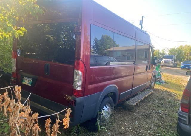 2017 RAM PROMASTER 2500 WINDOW VAN HIGH ROOF