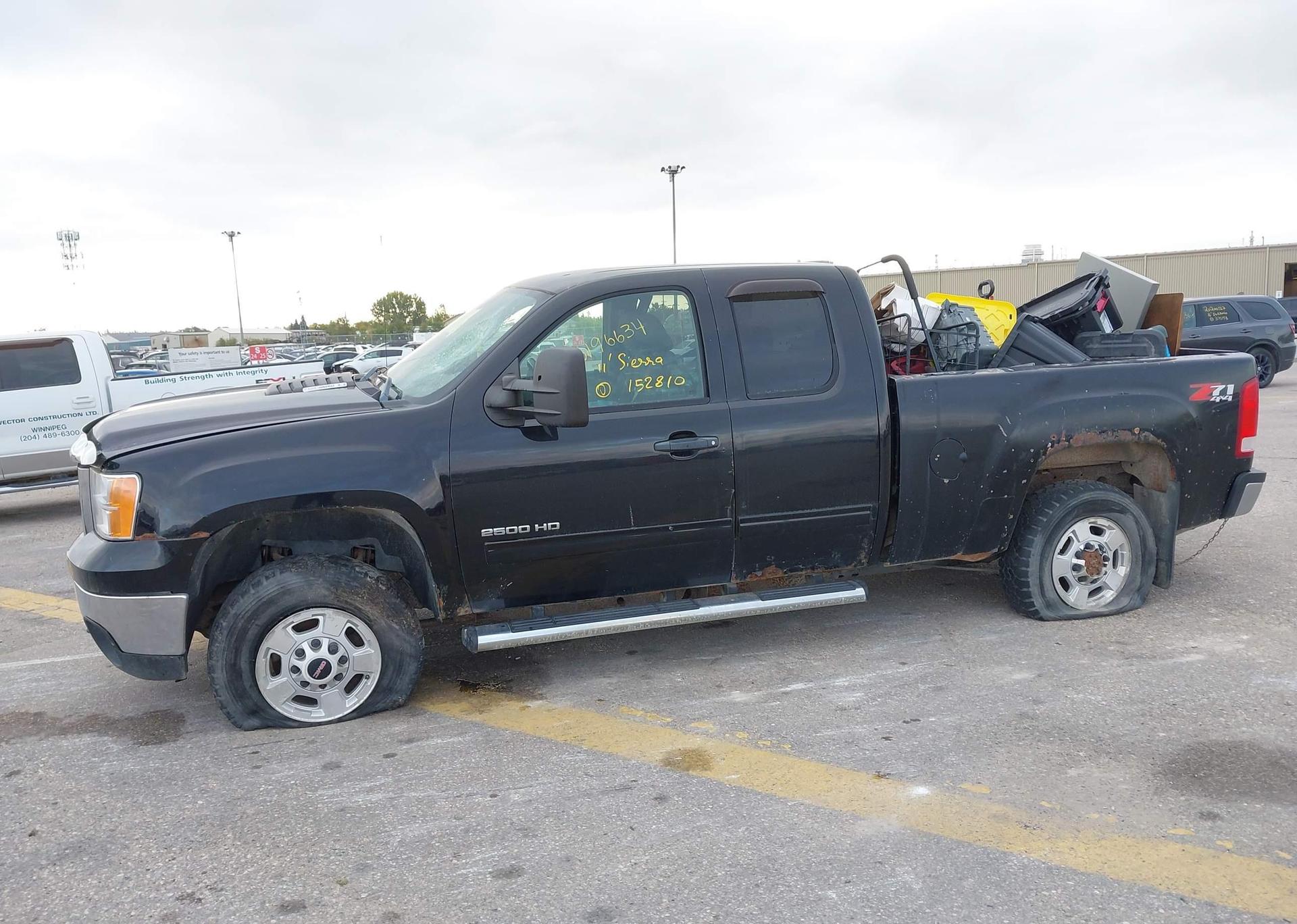 2011 GMC SIERRA 2500 HD SLE EXT CAB