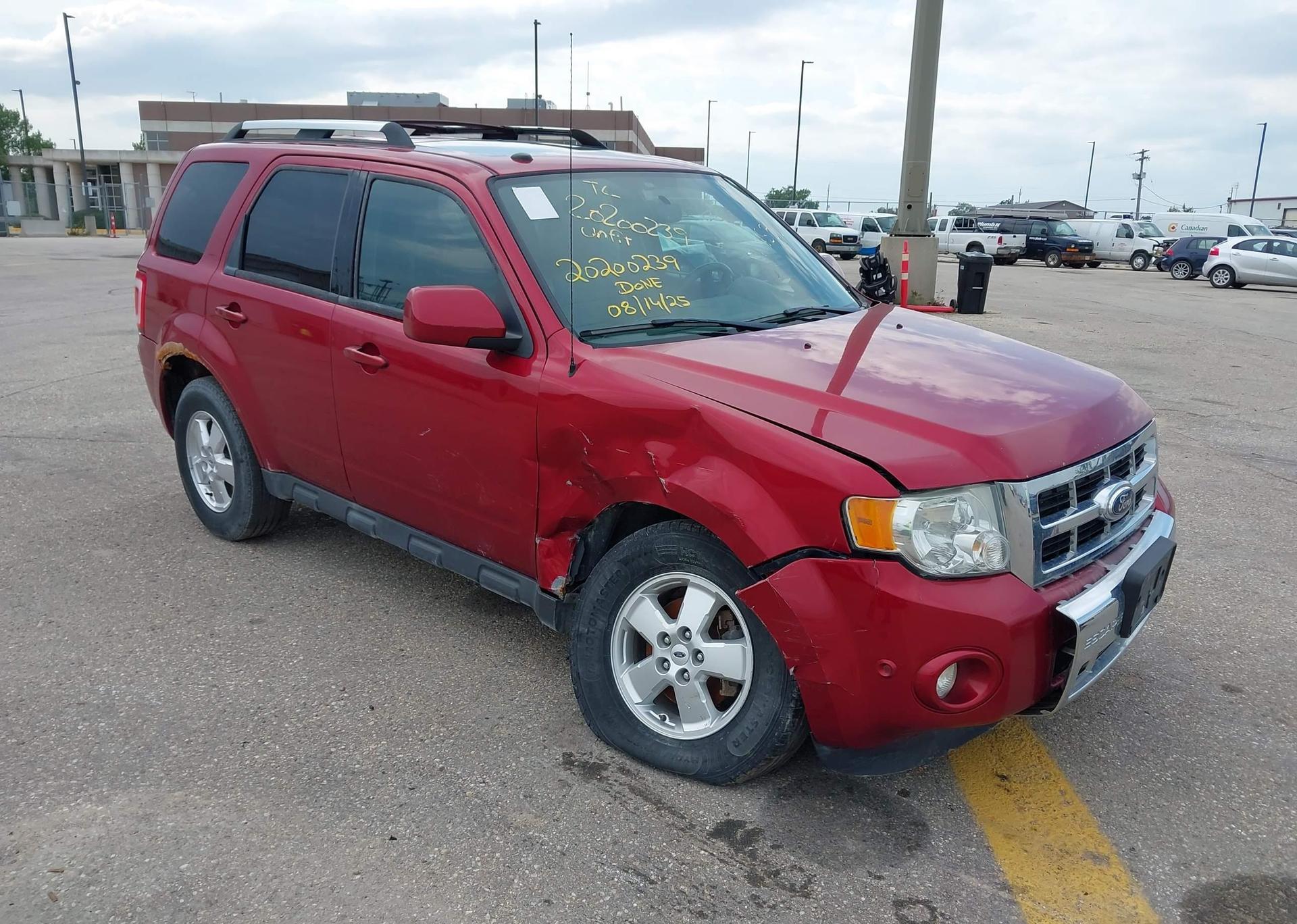 2012 FORD ESCAPE LIMITED