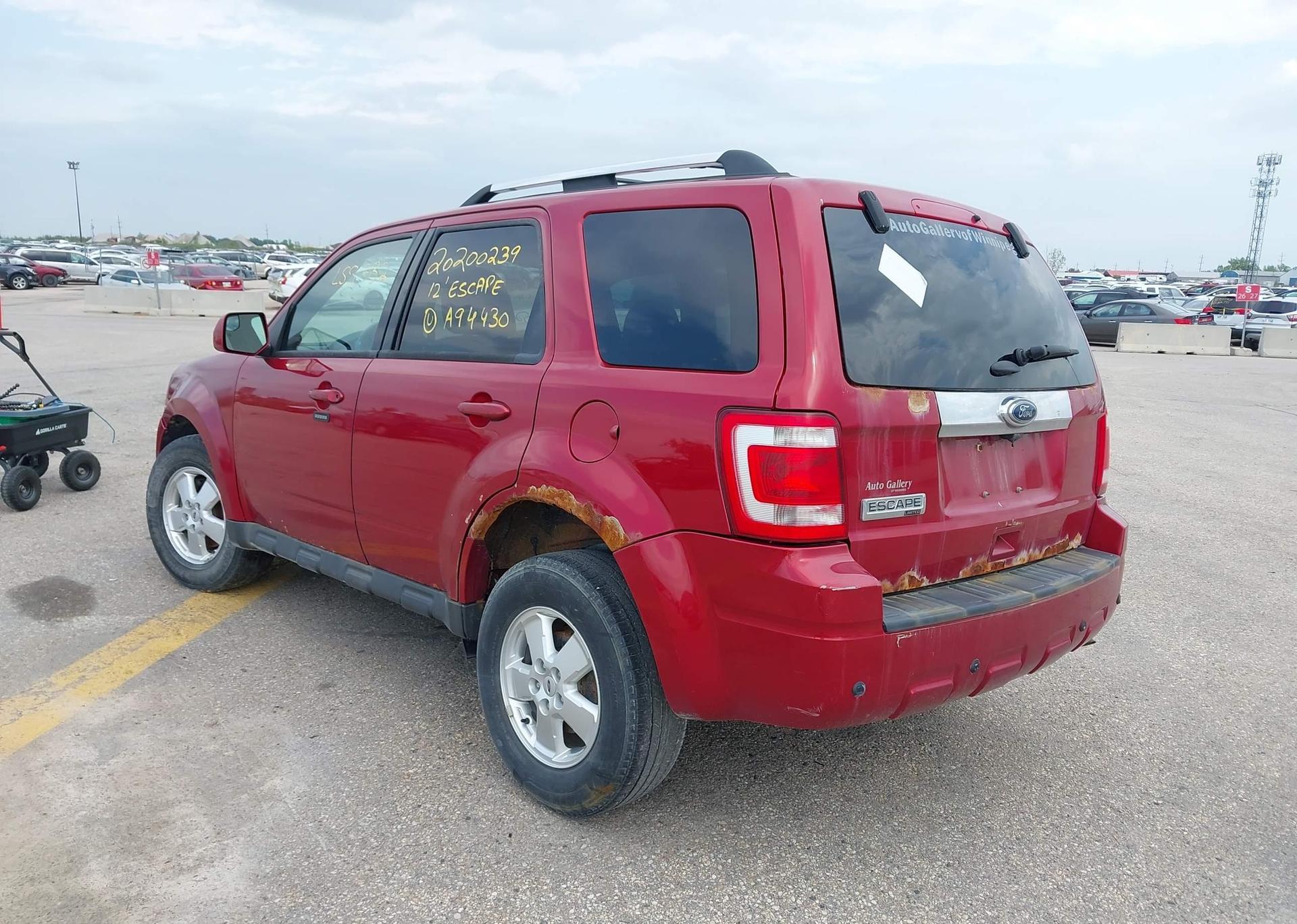 2012 FORD ESCAPE LIMITED