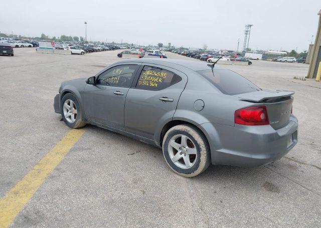 2013 DODGE AVENGER SXT