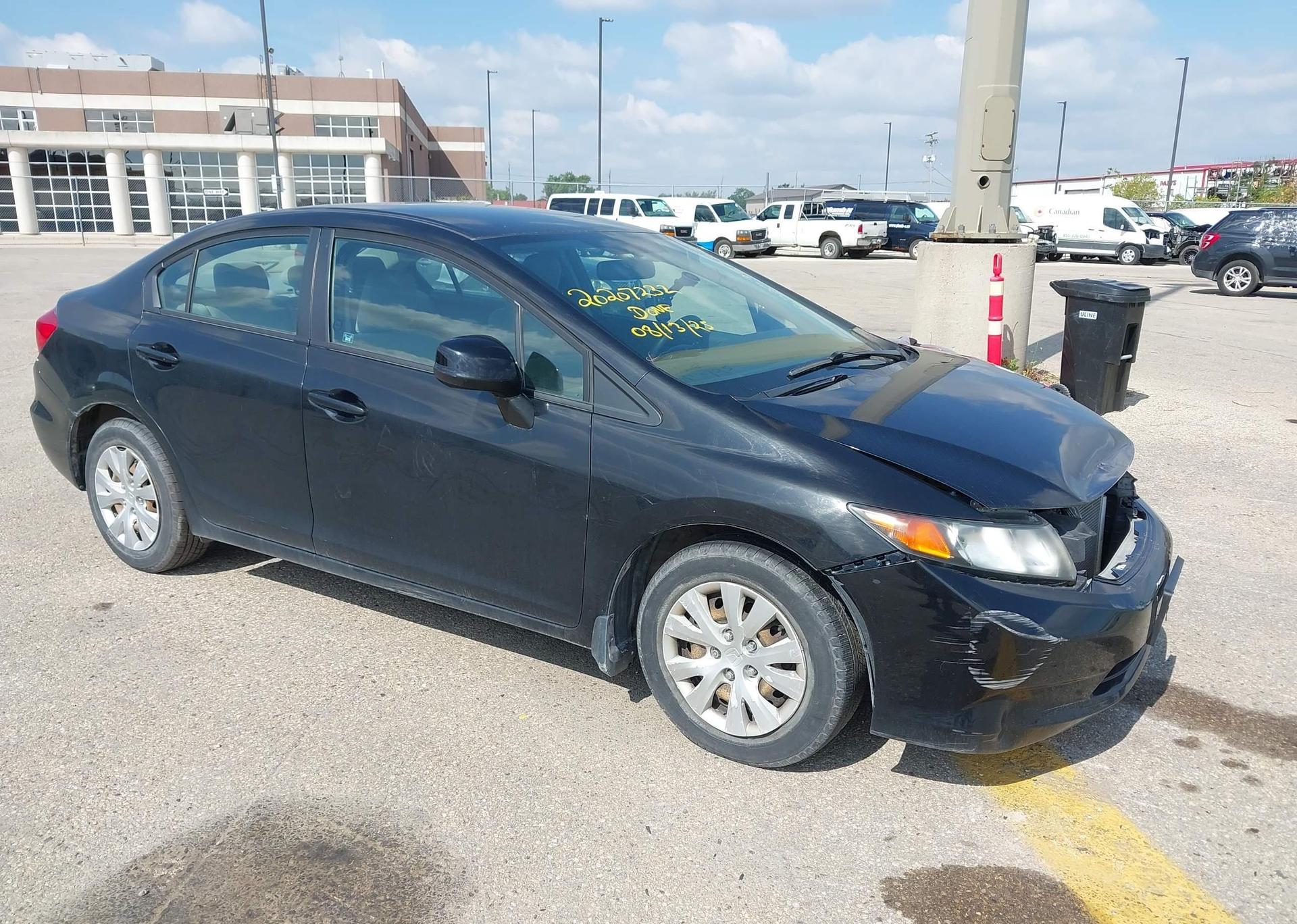 2012 HONDA CIVIC LX