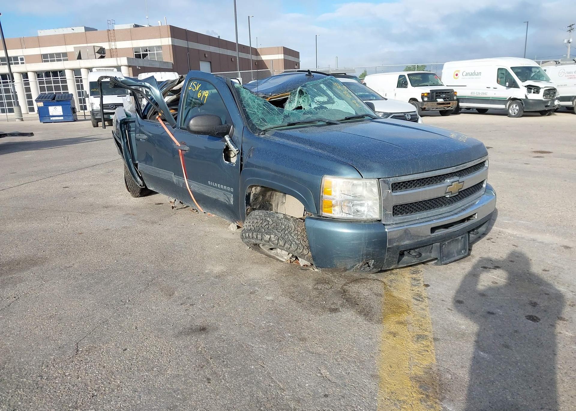 2011 CHEVROLET SILVERADO 1500 LS CREW CAB