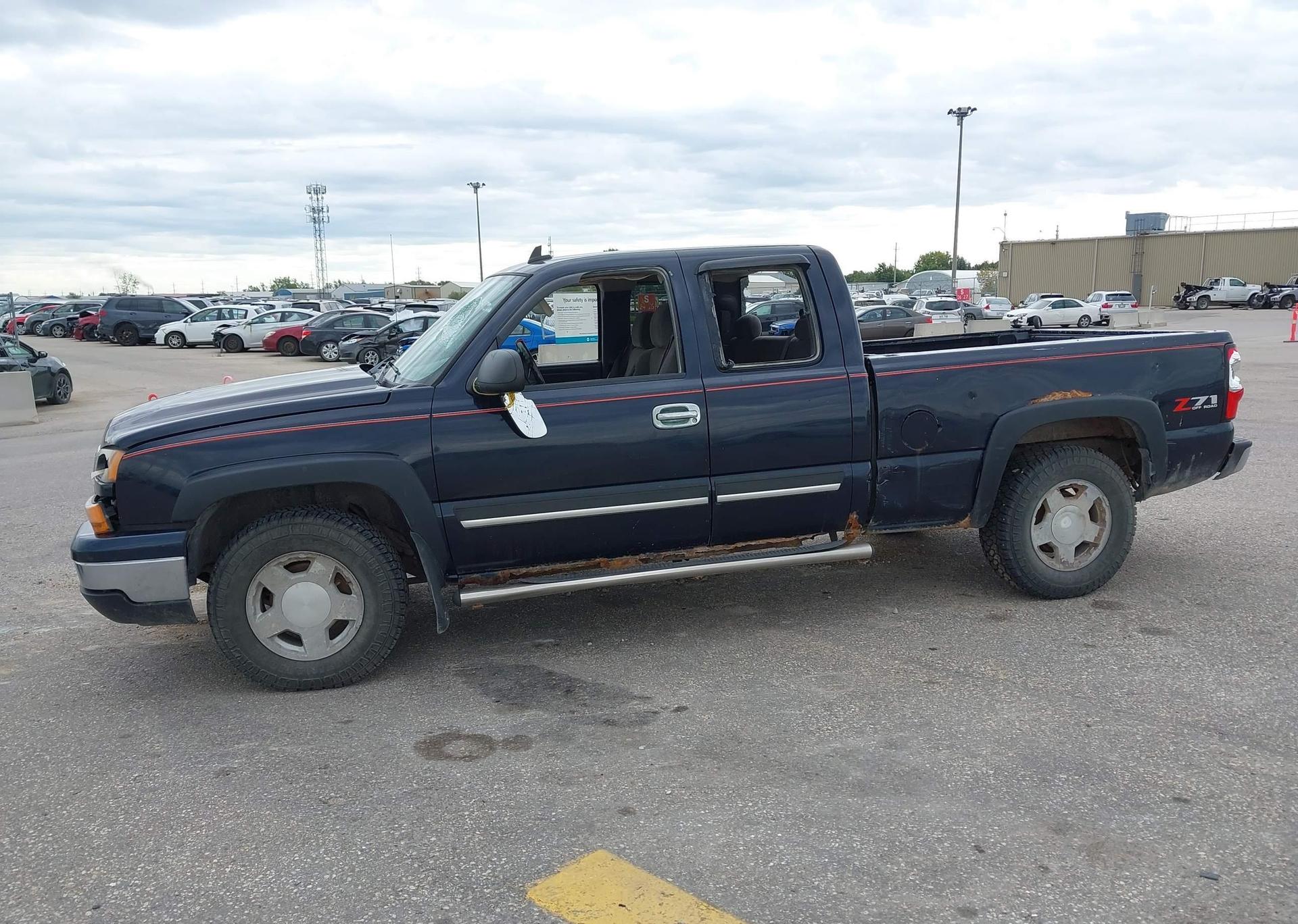 2006 CHEVROLET SILVERADO 1500 LT EXT CAB