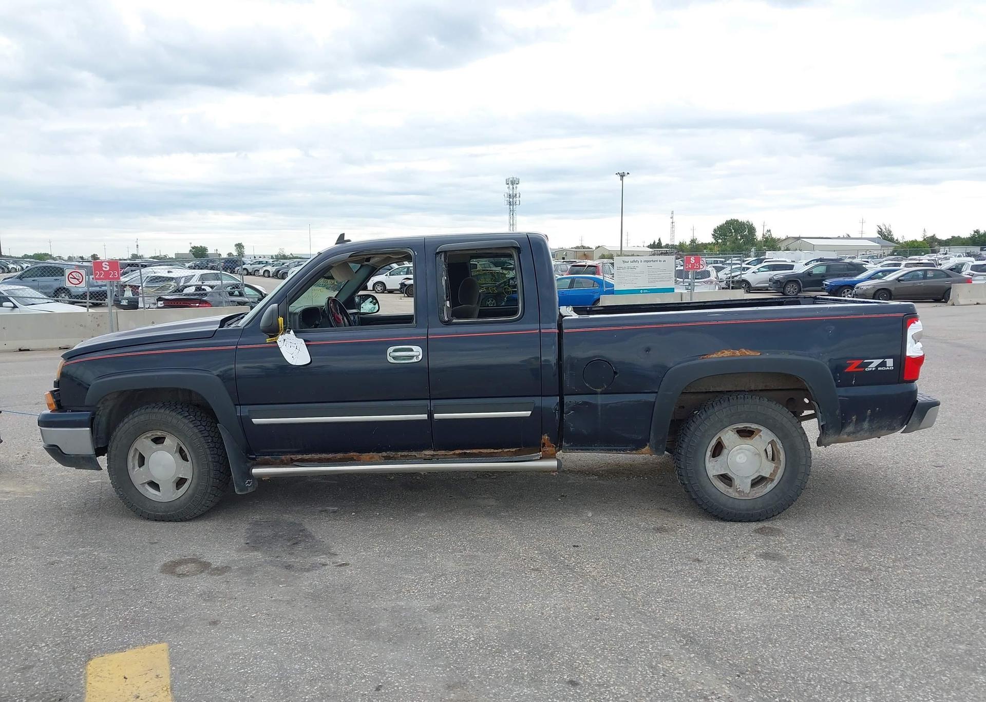 2006 CHEVROLET SILVERADO 1500 LT EXT CAB