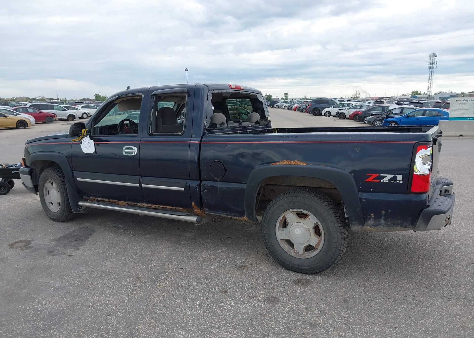 2006 CHEVROLET SILVERADO 1500 LT EXT CAB