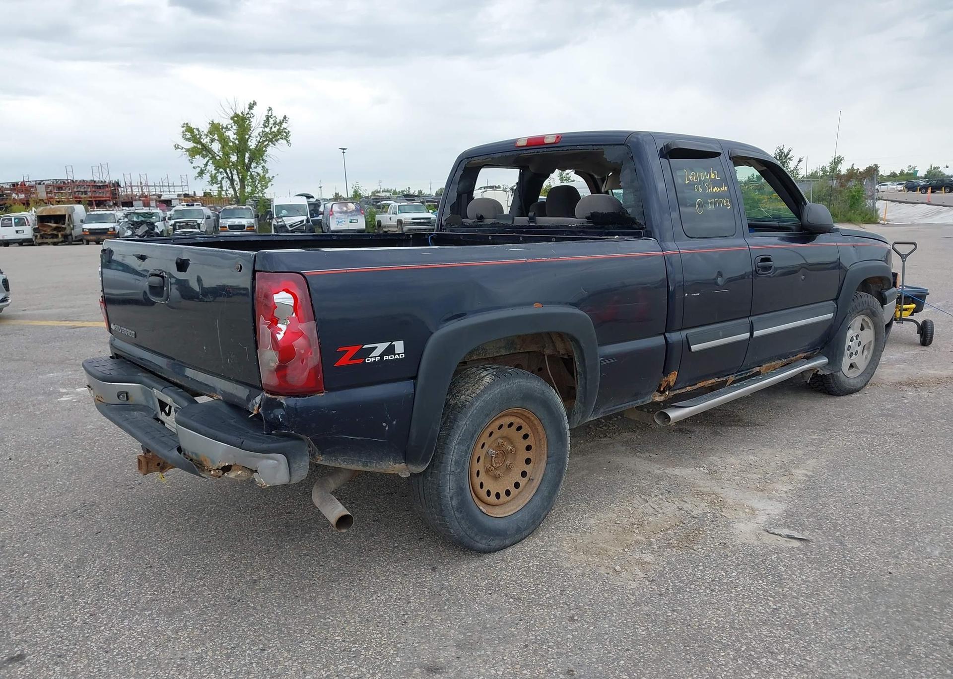 2006 CHEVROLET SILVERADO 1500 LT EXT CAB
