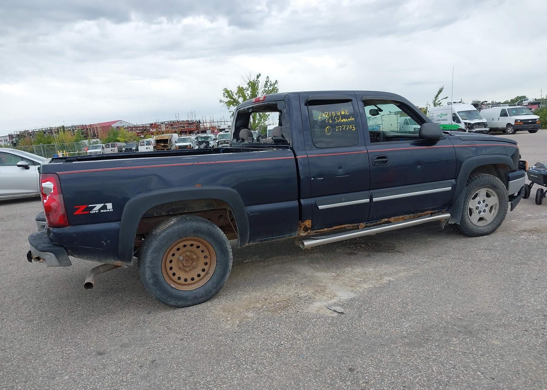 2006 CHEVROLET SILVERADO 1500 LT EXT CAB