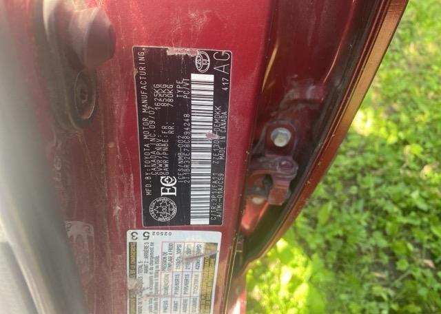 2008 TOYOTA COROLLA CE