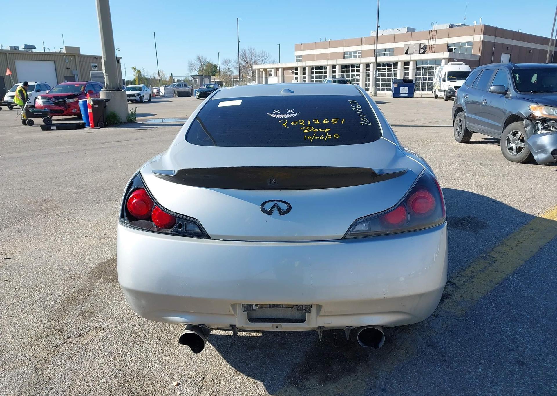 2009 INFINITI G37X