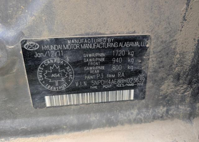 2011 HYUNDAI ELANTRA GL