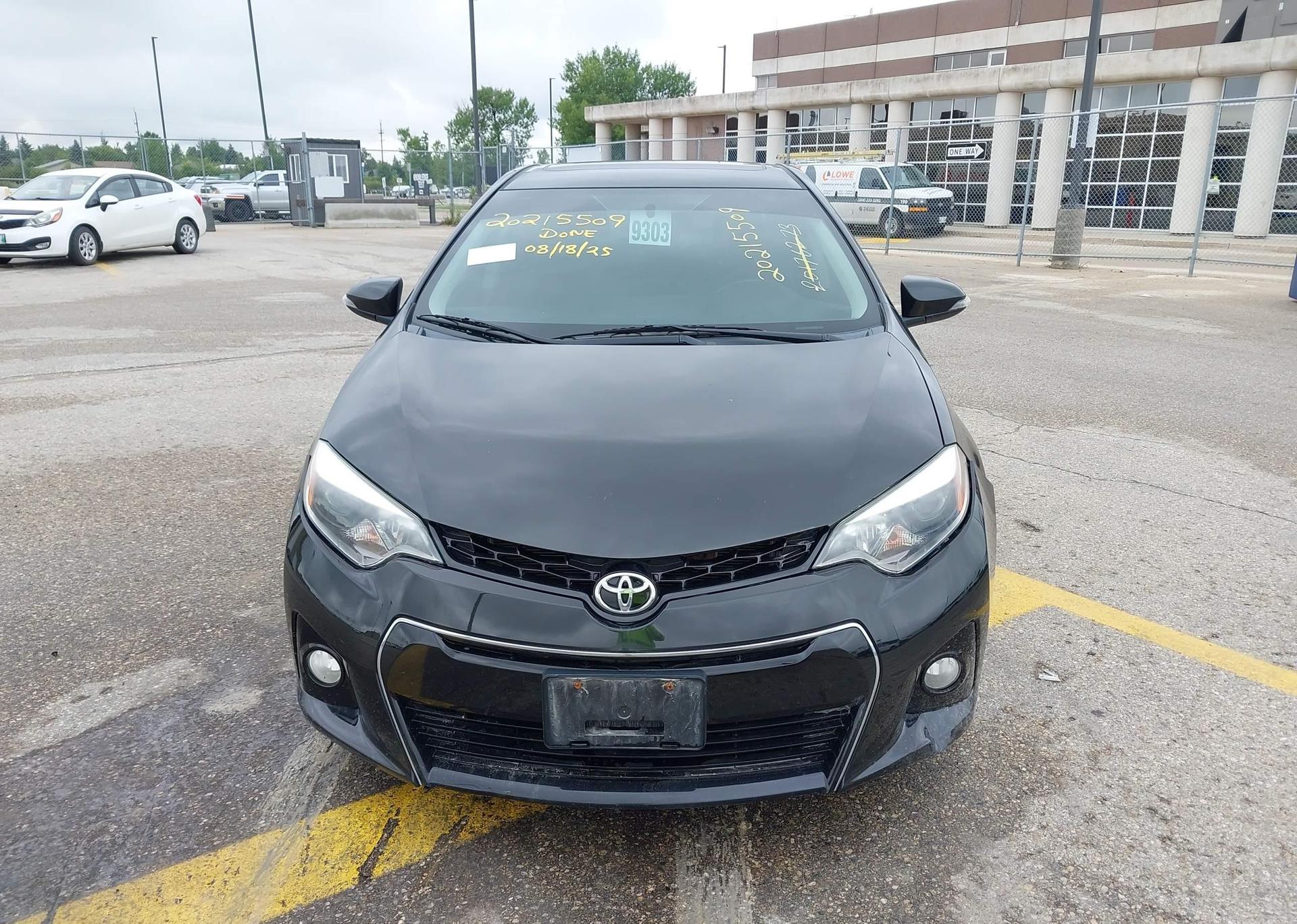 2014 TOYOTA COROLLA S