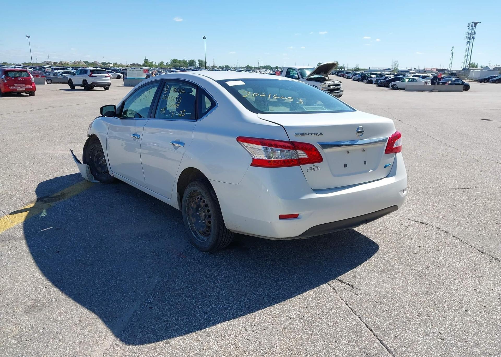 2015 NISSAN SENTRA 1.8 S