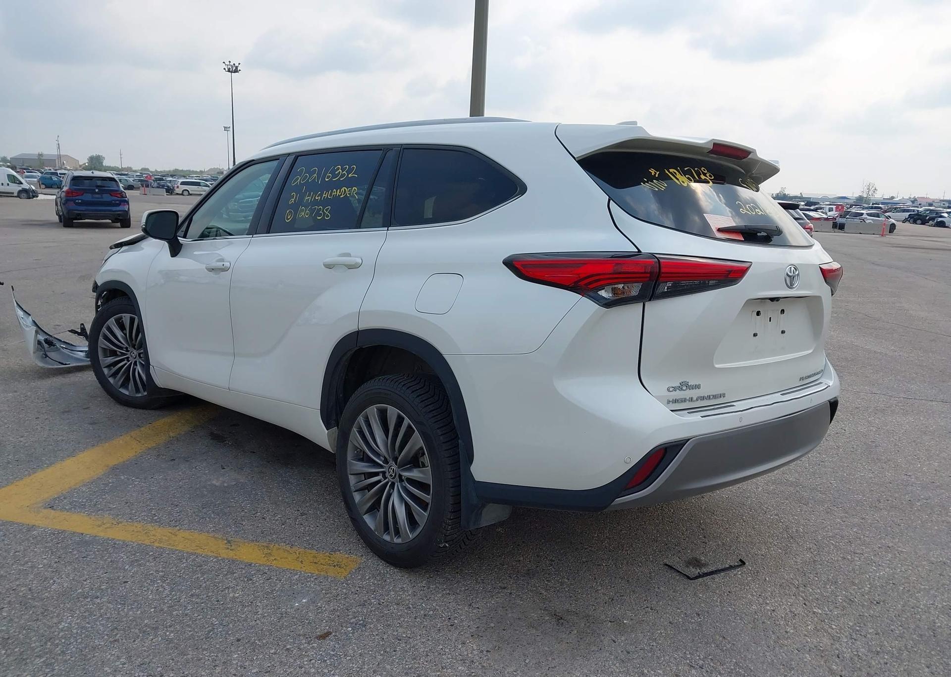 2021 TOYOTA HIGHLANDER PLATINUM V6